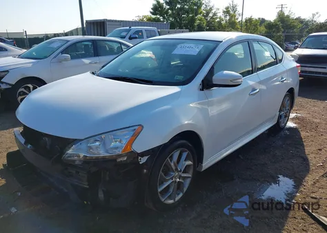 2015 Nissan Sentra Sr из США, поврежденный, VIN 3N1AB7AP3FY268965